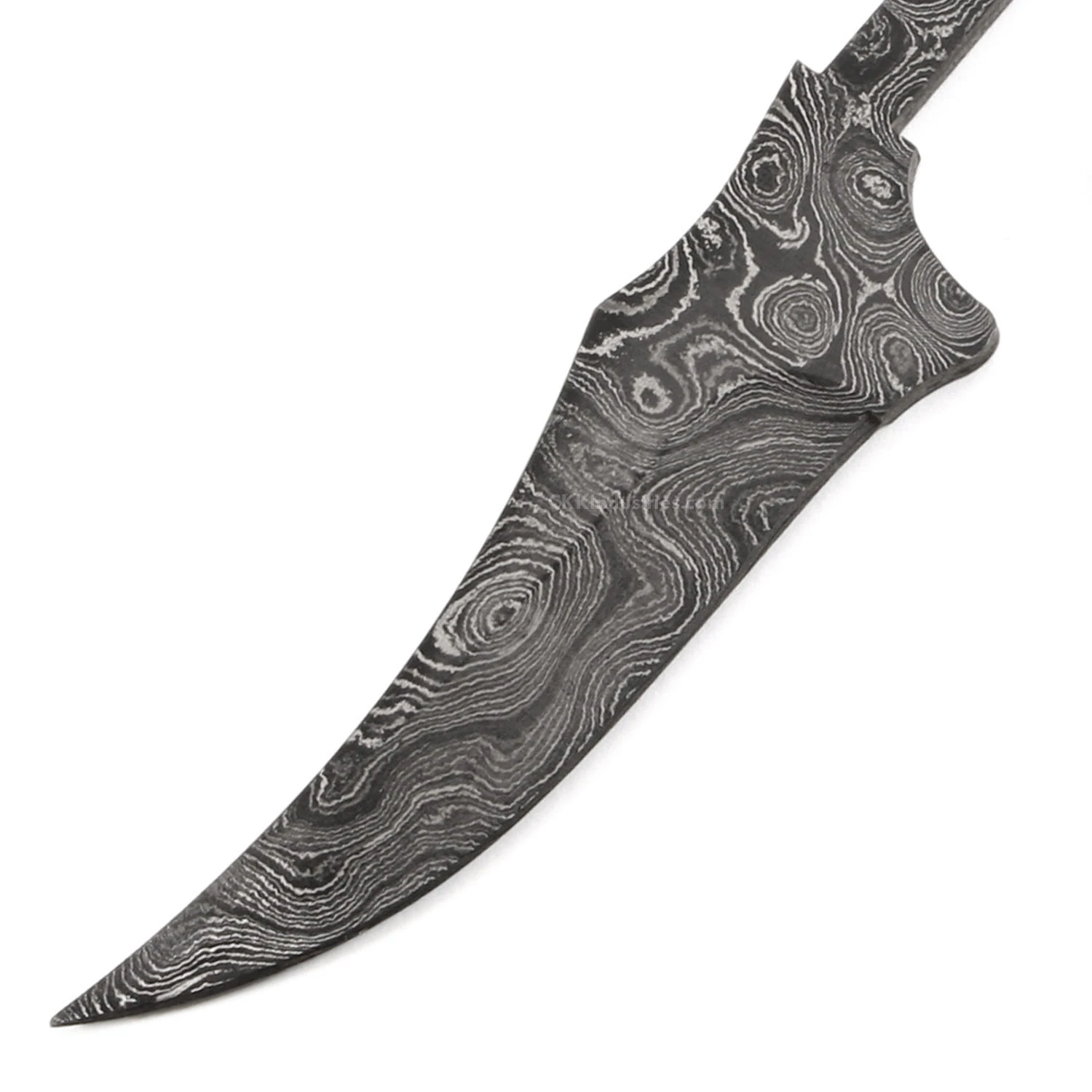 *Eastern Boot Knife Kit - (USA Damascus) - DIY Knife Kit - (Blade & Pinstock Only) 4 *Eastern Boot Knife Kit - (USA Damascus) - DIY Knife Kit - (Blade & Pinstock Only) - Image 2