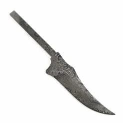 *Eastern Boot Knife Kit - (USA Damascus) - DIY Blade Kit W/Bloodwood Handle Block -Knife Kits Sales Shop AD0018BL img4 1500