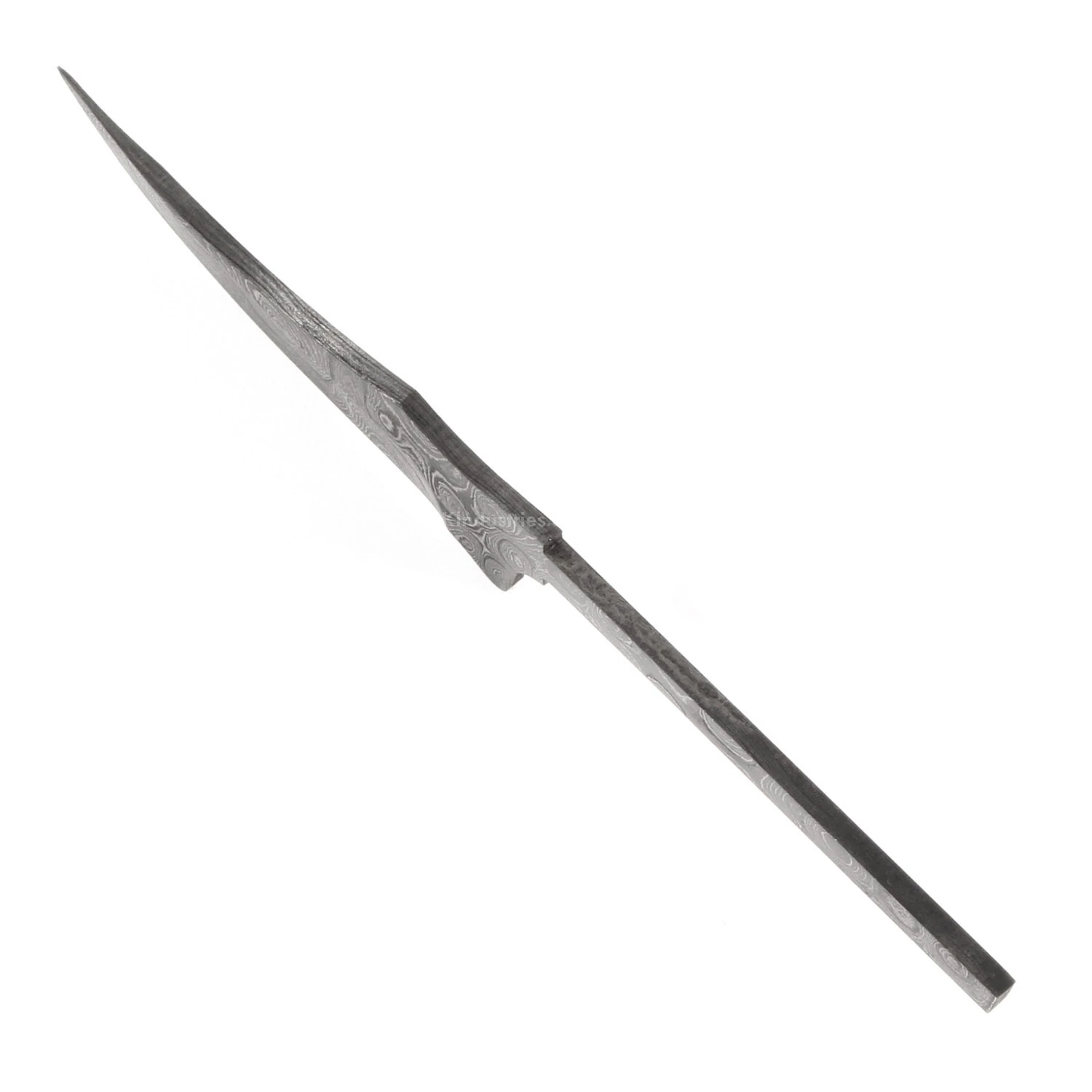 *Eastern Boot Knife Kit - (USA Damascus) - DIY Knife Kit - (Blade & Pinstock Only) 9 *Eastern Boot Knife Kit - (USA Damascus) - DIY Knife Kit - (Blade & Pinstock Only) - Image 7