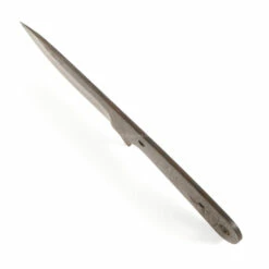 *Boot Fang Knife Kit - (USA Damascus) - DIY Blade Kit W/Yellowheart Scales -Knife Kits Sales Shop AD0019BL img7 1500 3