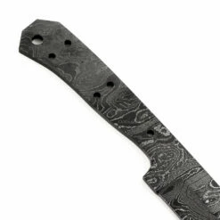 Range Rambler Knife Kit - (USA Damascus) - DIY Blade Kit W/Katalox Scales -Knife Kits Sales Shop AD0020BL img6 1500 7