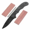 *Thrush Knife Kit - (USA Damascus) - DIY Blade Kit W/Bubinga Scales -Knife Kits Sales Shop AD0021BLP bubinga rsk 1 1500