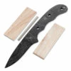 *Thrush Knife Kit - (USA Damascus) - DIY Blade Kit W/Canarywood Scales -Knife Kits Sales Shop AD0021BLP canarywood rsk 1 1500