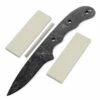*Thrush Knife Kit - (USA Damascus) - DIY Blade Kit W/Curly Maple Scales -Knife Kits Sales Shop AD0021BLP crlympl rsk 1 1500