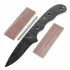 *Thrush Knife Kit - (USA Damascus) - DIY Blade Kit W/Walnut Scales -Knife Kits Sales Shop AD0021BLP walnut rsk 1 1500