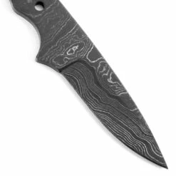 *Thrush Knife Kit - (USA Damascus) - DIY Blade Kit W/Bubinga Scales 13 *Thrush Knife Kit - (USA Damascus) - DIY Blade Kit W/Bubinga Scales -Knife Kits Sales Shop AD0021BL img5 1500 3