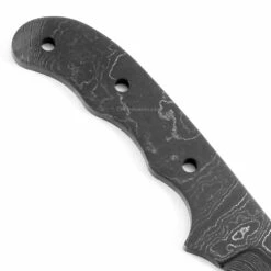 *Thrush Knife Kit - (USA Damascus) - DIY Blade Kit W/Walnut Scales -Knife Kits Sales Shop AD0021BL img6 1500 4