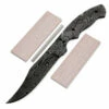 *Trail Hand Knife Kit - (USA Damascus) - DIY Blade Kit W/Mahogany Scales -Knife Kits Sales Shop AD0022BLP rsk mahog 1 1500