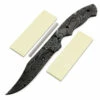 *Trail Hand Knife Kit - (USA Damascus) - DIY Blade Kit W/Yellowheart Scales -Knife Kits Sales Shop AD0022BLP rsk ylwhrt 1 1500