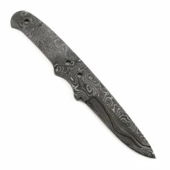 *Bodyguard Knife Kit - (USA Damascus) - DIY Blade Kit W/Purpleheart Scales -Knife Kits Sales Shop AD0023BL img4 1500 3