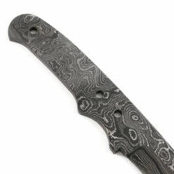 *Bodyguard Knife Kit - (USA Damascus) - DIY Blade Kit W/Lacewood Scales -Knife Kits Sales Shop AD0023BL img6 1500 5