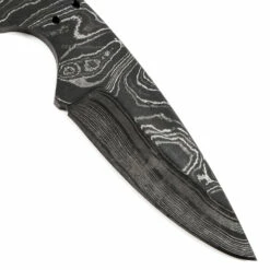 *Whiplash Knife Kit - (USA Damascus) - DIY Blade Kit W/Walnut Scales -Knife Kits Sales Shop AD0027BL img5 1500 5