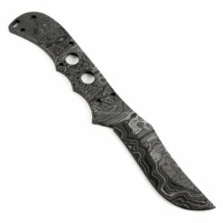 *Highland Knife Kit - (USA Damascus) - DIY Blade Kit W/Lacewood Scales 12 *Highland Knife Kit - (USA Damascus) - DIY Blade Kit W/Lacewood Scales -Knife Kits Sales Shop AD0029BL img4 1500 6