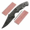 *Reef Shark Knife Kit - (USA Damascus) - DIY Blade Kit W/Bubinga Scales -Knife Kits Sales Shop AD0030BLP rsk bubinga 1 1500