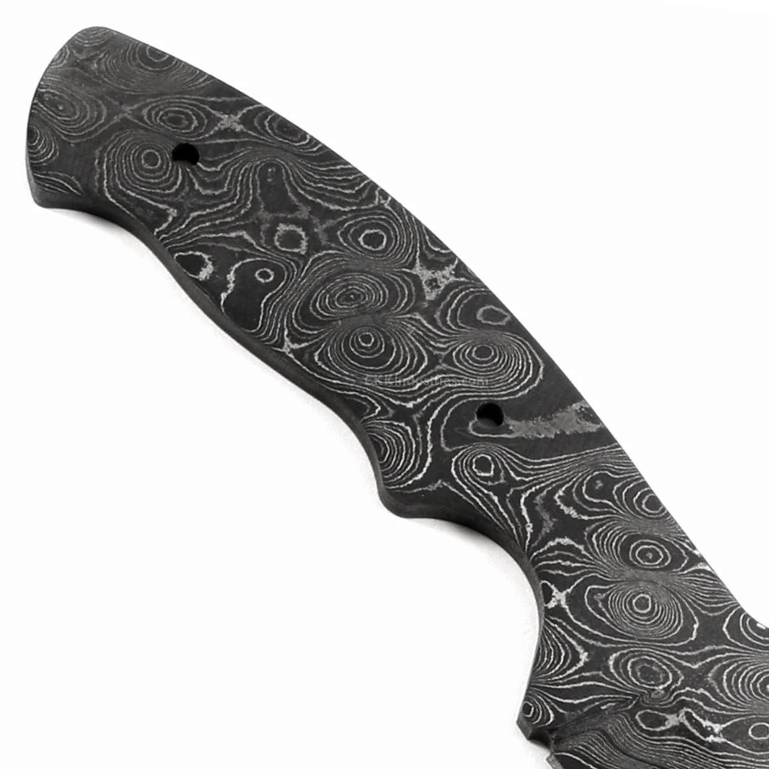 *Reef Shark Knife Kit - (USA Damascus) - DIY Knife Kit - (Blade Blank & Pinstock Only) 8 *Reef Shark Knife Kit - (USA Damascus) - DIY Knife Kit - (Blade Blank & Pinstock Only) - Image 6