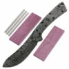 *River Skinner Knife Kit - (USA Damascus) - DIY Blade Kit W/Purpleheart Scales 1 *River Skinner Knife Kit - (USA Damascus) - DIY Blade Kit W/Purpleheart Scales -Knife Kits Sales Shop AD0032BLP rsk prphrt 1 1500