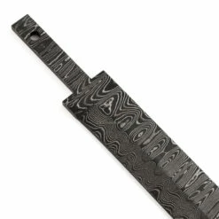 *Dingo Knife Kit - (USA Damascus) - DIY Blade Kit W/Bloodwood Handle Block -Knife Kits Sales Shop AD0033BL img6 1500