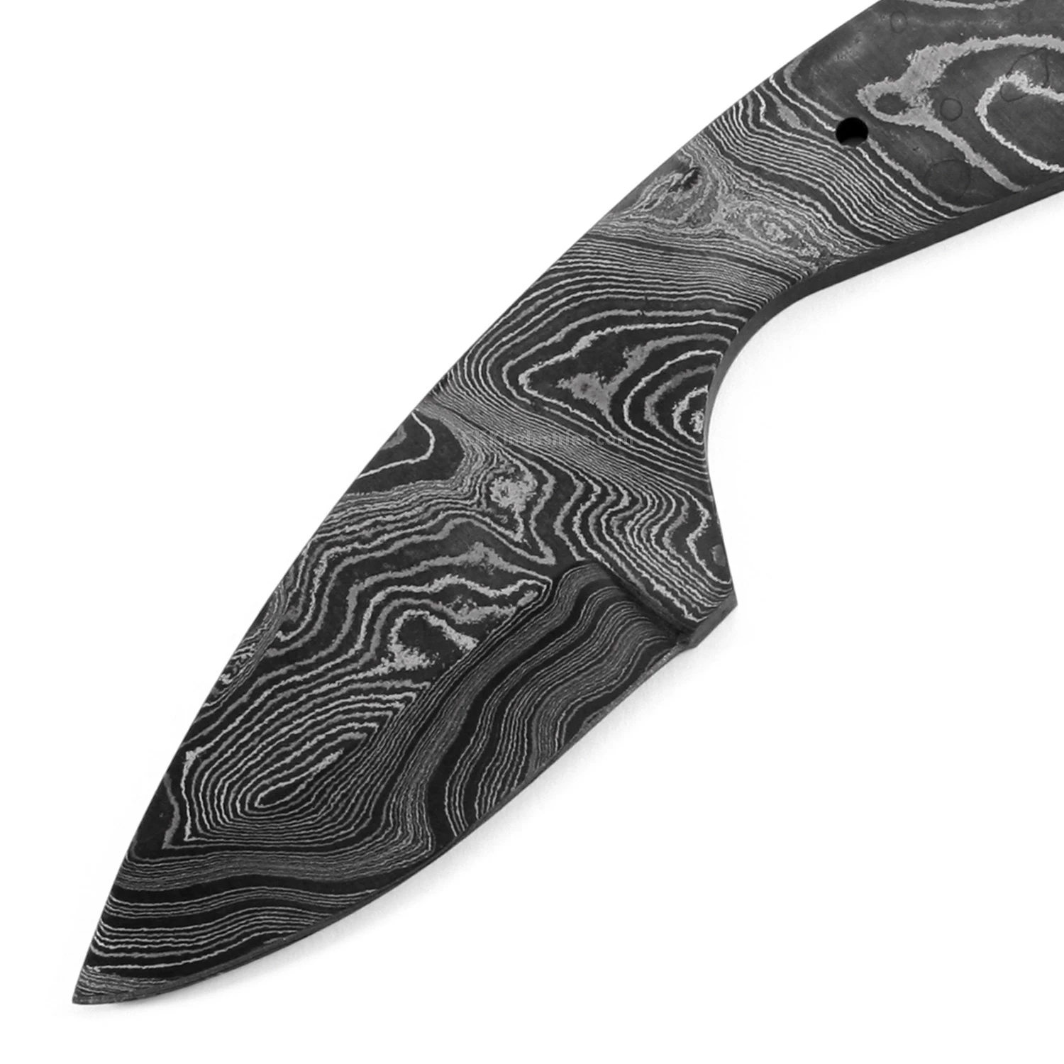 *Predator Knife Kit - (USA Damascus) - DIY Knife Kit - (Blade Blank & Pinstock Only) 4 *Predator Knife Kit - (USA Damascus) - DIY Knife Kit - (Blade Blank & Pinstock Only) - Image 2