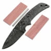 *USA Skinner Knife Kit - (USA Damascus) - DIY Blade Kit W/Bubinga Scales 2 *USA Skinner Knife Kit - (USA Damascus) - DIY Blade Kit W/Bubinga Scales -Knife Kits Sales Shop AD0035BLP rsk bubinga 1 1500