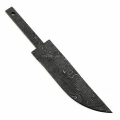 *Jackal Fixed Blade Knife Kit - (USA Damascus) - DIY Knife Kit - (Blade Blank & Pinstock Only) -Knife Kits Sales Shop AD0036BL img4 1500