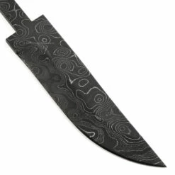 *Jackal Fixed Blade Knife Kit - (USA Damascus) - DIY Blade Kit W/Black Limba Handle Block -Knife Kits Sales Shop AD0036BL img5 1500 1