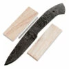 *Apache - (USA Damascus) - DIY Blade Kit W/Canarywood Scales -Knife Kits Sales Shop AD0039BLP rsk canary 1 1500