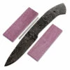 *Apache - (USA Damascus) - DIY Blade Kit W/Purpleheart Scales 1 *Apache - (USA Damascus) - DIY Blade Kit W/Purpleheart Scales -Knife Kits Sales Shop AD0039BLP rsk prphrt 1 1500