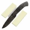 *Apache - (USA Damascus) - DIY Blade Kit W/Yellowheart Scales -Knife Kits Sales Shop AD0039BLP rsk ylwhrt 1 1500