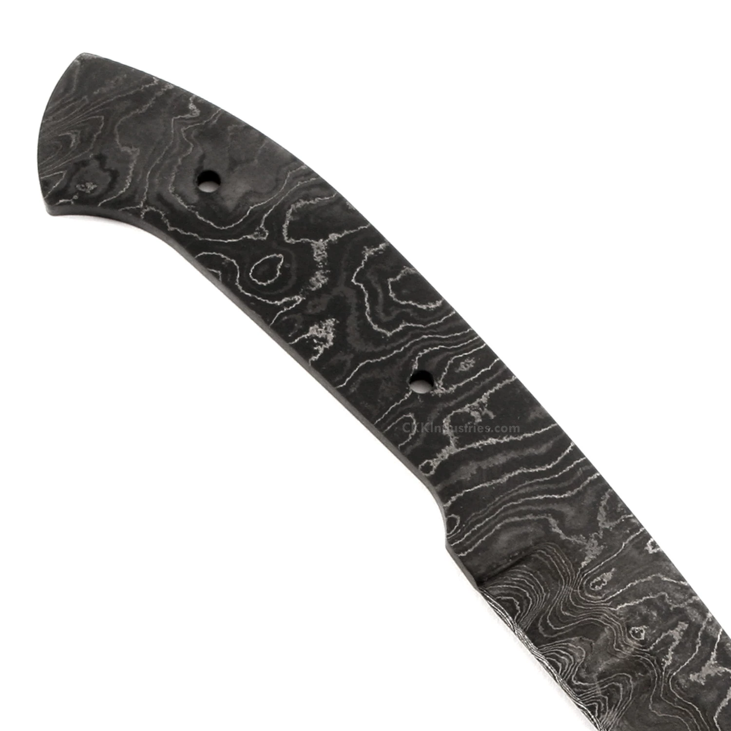 *Apache - (USA Damascus) - DIY Blade Kit W/Bubinga Scales 8 *Apache - (USA Damascus) - DIY Blade Kit W/Bubinga Scales - Image 6