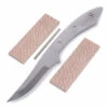 *Cuda XL Knife Kit - (High Carbon) - DIY Blade Kit W/Lacewood Scales 1 *Cuda XL Knife Kit - (High Carbon) - DIY Blade Kit W/Lacewood Scales -Knife Kits Sales Shop AD0042BL 793362 HCP rsk lace 1 1500