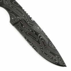 *Lynx Knife Kit - (USA Damascus) - DIY Blade Kit W/Lacewood Scales -Knife Kits Sales Shop AD0046BL img5 1500 8