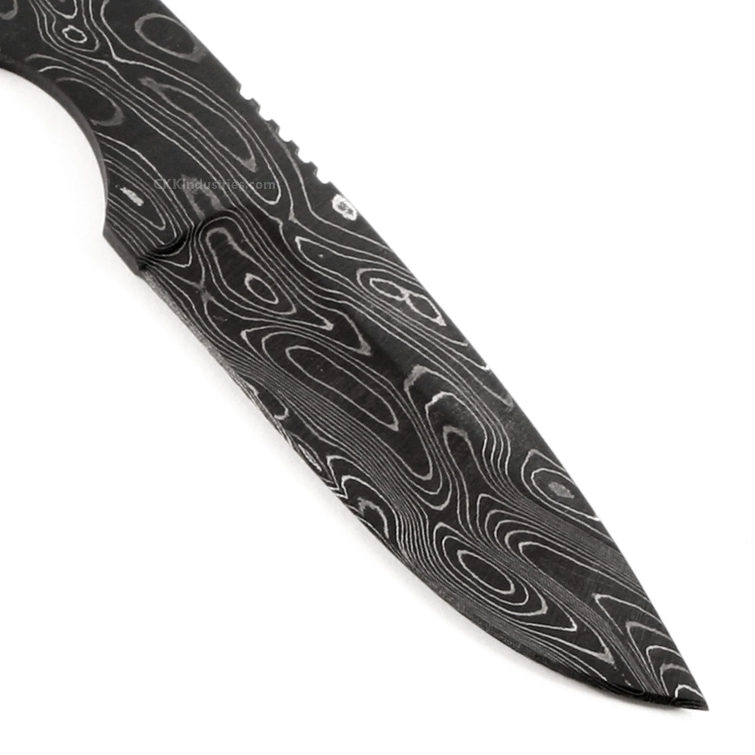 *Lynx Knife Kit - (USA Damascus) - DIY Blade Kit W/Curly Maple Scales 7 *Lynx Knife Kit - (USA Damascus) - DIY Blade Kit W/Curly Maple Scales - Image 5