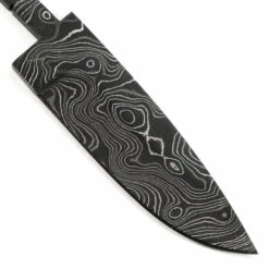 *Wolverine Knife Kit - (USA Damascus) - DIY Knife Kit - (Blade, Guard & Pinstock Only) -Knife Kits Sales Shop AD0051BL img5 1500 1