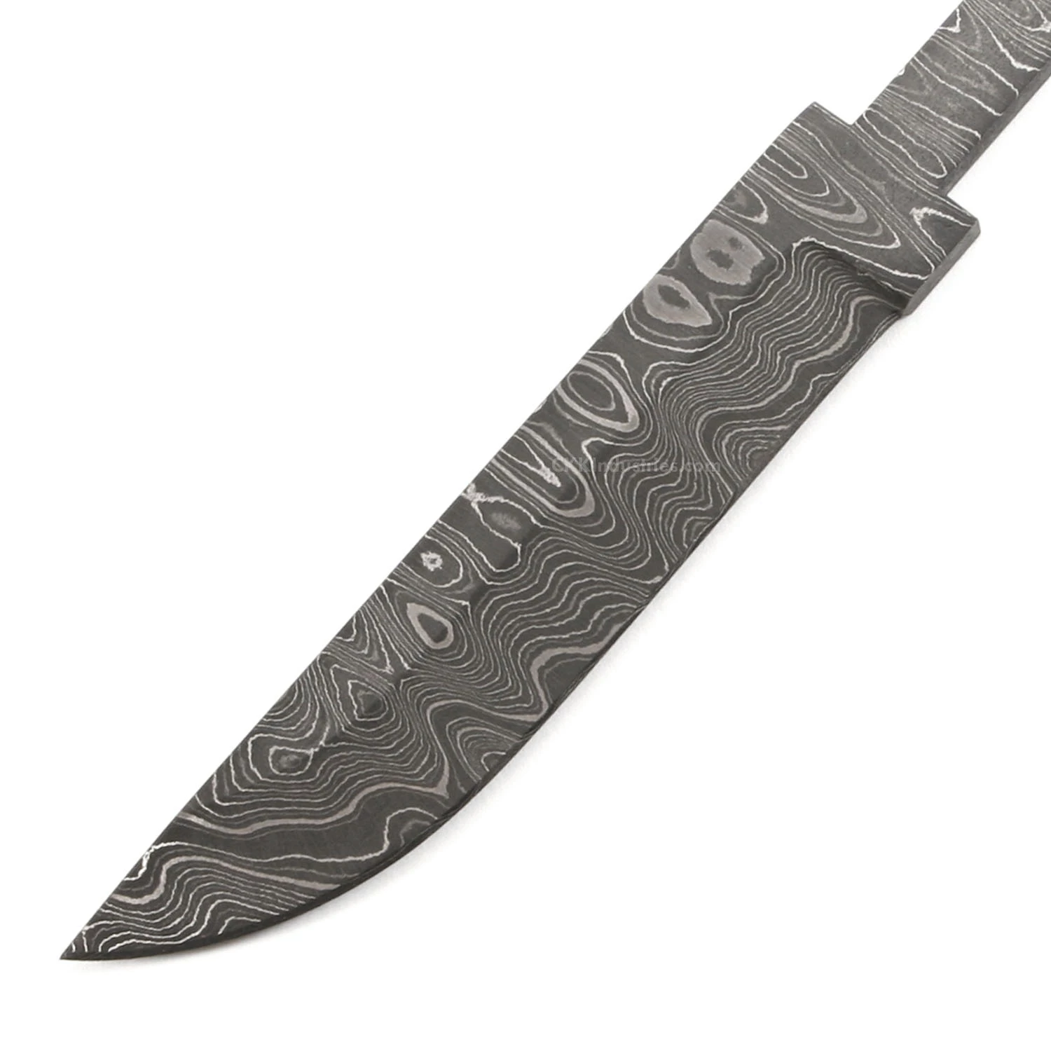 *Coyote Knife Kit - (USA Damascus) - DIY Knife Kit - (Blade Blank & Pinstock Only) 4 *Coyote Knife Kit - (USA Damascus) - DIY Knife Kit - (Blade Blank & Pinstock Only) - Image 2