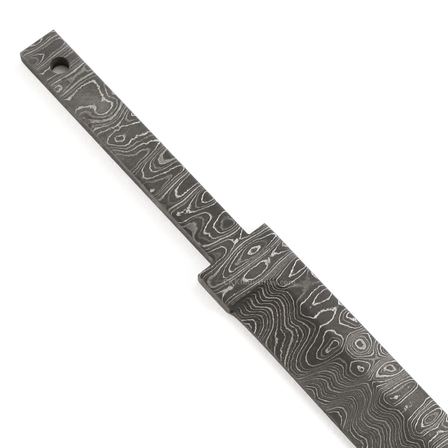 *Coyote Knife Kit - (USA Damascus) - DIY Knife Kit - (Blade Blank & Pinstock Only) 8 *Coyote Knife Kit - (USA Damascus) - DIY Knife Kit - (Blade Blank & Pinstock Only) - Image 6