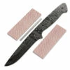 *Sierra Hunter Knife Kit - (USA Damascus) - DIY Blade Kit W/Lacewood Scales -Knife Kits Sales Shop AD0053BLP rsk lace 1 1500