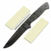 *Sierra Hunter Knife Kit - (USA Damascus) - DIY Blade Kit W/Yellowheart Scales -Knife Kits Sales Shop AD0053BLP rsk ylwhrt 1 1500