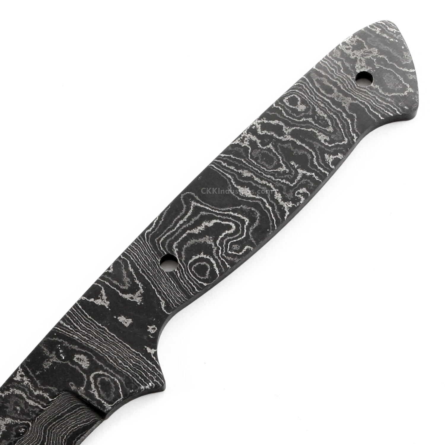 *Sierra Hunter Knife Kit - (USA Damascus) - DIY Blade Kit W/Canarywood Scales 5 *Sierra Hunter Knife Kit - (USA Damascus) - DIY Blade Kit W/Canarywood Scales - Image 3