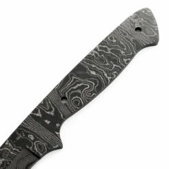 *Sierra Hunter Knife Kit - (USA Damascus) - DIY Knife Kit - (Blade Blank & Pinstock Only) -Knife Kits Sales Shop AD0053BL img3 1500 7