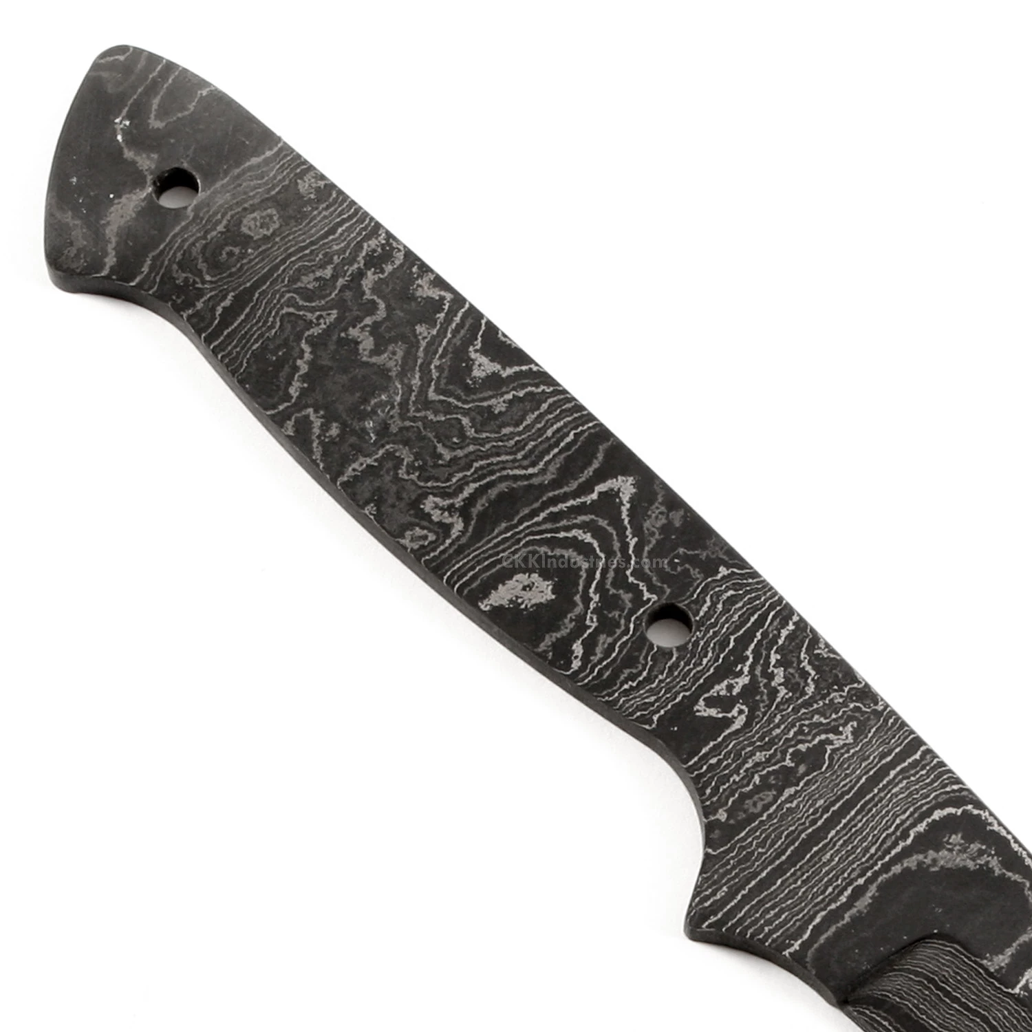 *Sierra Hunter Knife Kit - (USA Damascus) - DIY Blade Kit W/Lacewood Scales 8 *Sierra Hunter Knife Kit - (USA Damascus) - DIY Blade Kit W/Lacewood Scales - Image 6