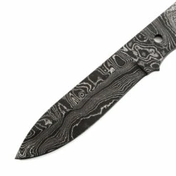 *Big Sky Knife Kit - (USA Damascus) - DIY Blade Kit W/Bubinga Scales -Knife Kits Sales Shop AD0054BL img2 1500 5