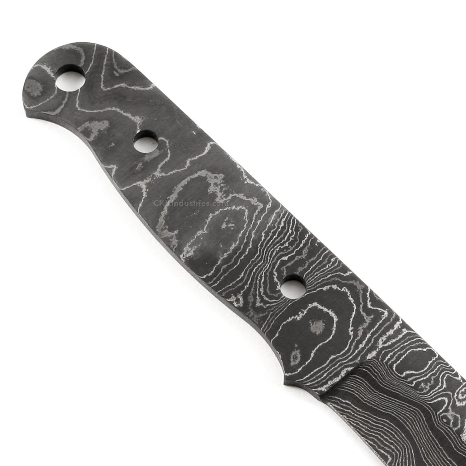 *Big Sky Knife Kit - (USA Damascus) - DIY Blade Kit W/Walnut Scales 8 *Big Sky Knife Kit - (USA Damascus) - DIY Blade Kit W/Walnut Scales - Image 6