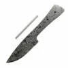 *Virginia Skinner Knife Kit - (USA Damascus) - DIY Knife Kit - (Blade Blank & Pinstock Only)