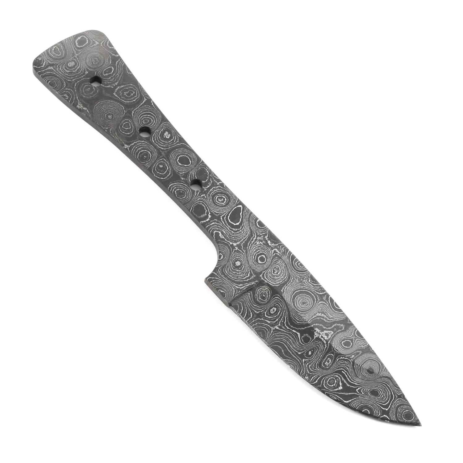 *Virginia Skinner Knife Kit - (USA Damascus) - DIY Knife Kit - (Blade Blank & Pinstock Only) 4 *Virginia Skinner Knife Kit - (USA Damascus) - DIY Knife Kit - (Blade Blank & Pinstock Only) - Image 2