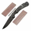 *Hornet Knife Kit - (USA Damascus) - DIY Blade Kit W/Walnut Scales -Knife Kits Sales Shop AD0056BLP rsk walnut 1 1500