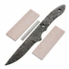 *Little Viper Knife Kit - (USA Damascus) - DIY Blade Kit W/Mahogany Scales 2 *Little Viper Knife Kit - (USA Damascus) - DIY Blade Kit W/Mahogany Scales -Knife Kits Sales Shop AD0057BLP rsk mahog 1 1500
