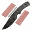 *Traveler Knife Kit - (USA Damascus) - DIY Blade Kit W/Bubinga Scales -Knife Kits Sales Shop AD0060BLP rsk bubinga 1 1500