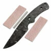*Traveler Knife Kit - (USA Damascus) - DIY Blade Kit W/Lacewood Scales 2 *Traveler Knife Kit - (USA Damascus) - DIY Blade Kit W/Lacewood Scales -Knife Kits Sales Shop AD0060BLP rsk lace 1 1500