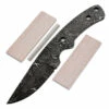 *Traveler Knife Kit - (USA Damascus) - DIY Blade Kit W/Mahogany Scales 2 *Traveler Knife Kit - (USA Damascus) - DIY Blade Kit W/Mahogany Scales -Knife Kits Sales Shop AD0060BLP rsk mahog 1 1500