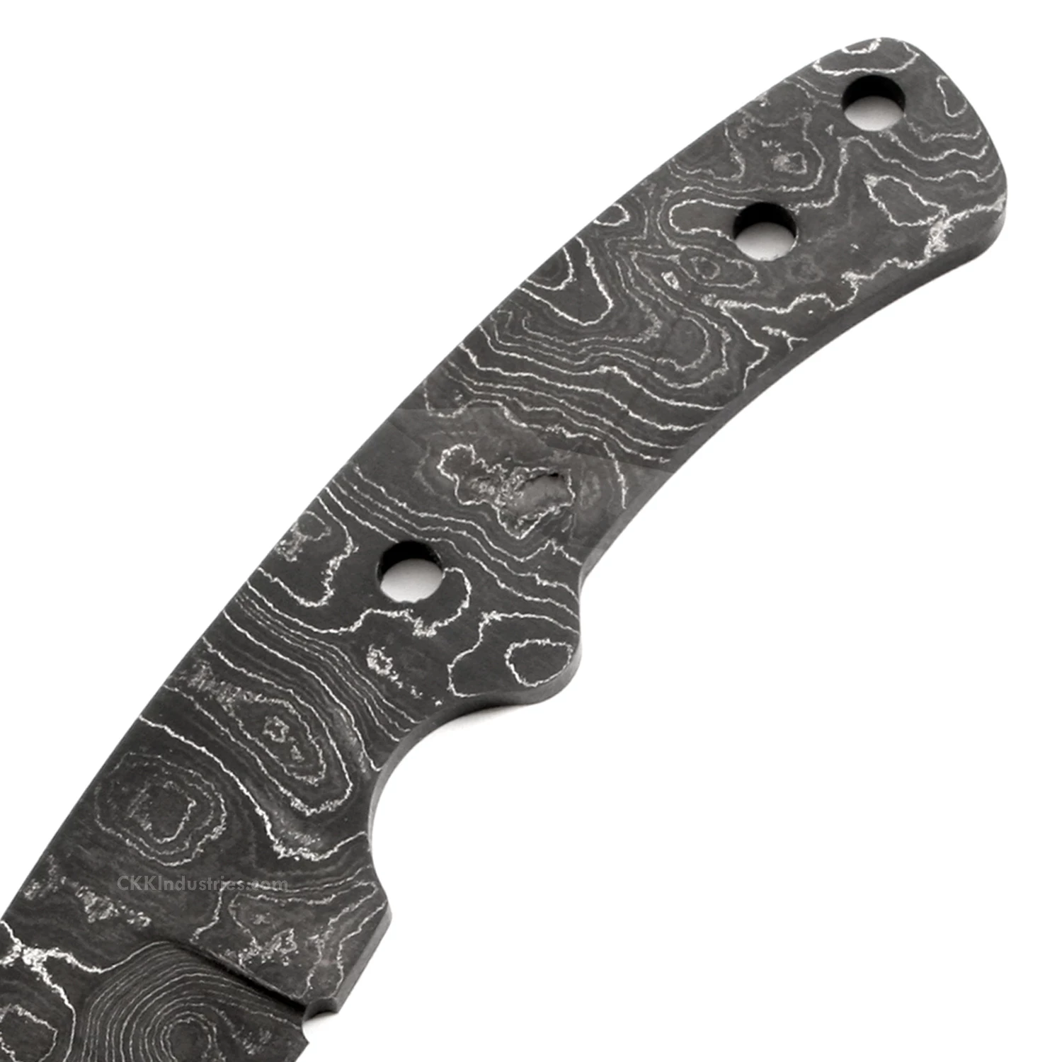 *Traveler Knife Kit - (USA Damascus) - DIY Knife Kit - (Blade Blank & Pinstock Only) 5 *Traveler Knife Kit - (USA Damascus) - DIY Knife Kit - (Blade Blank & Pinstock Only) - Image 3